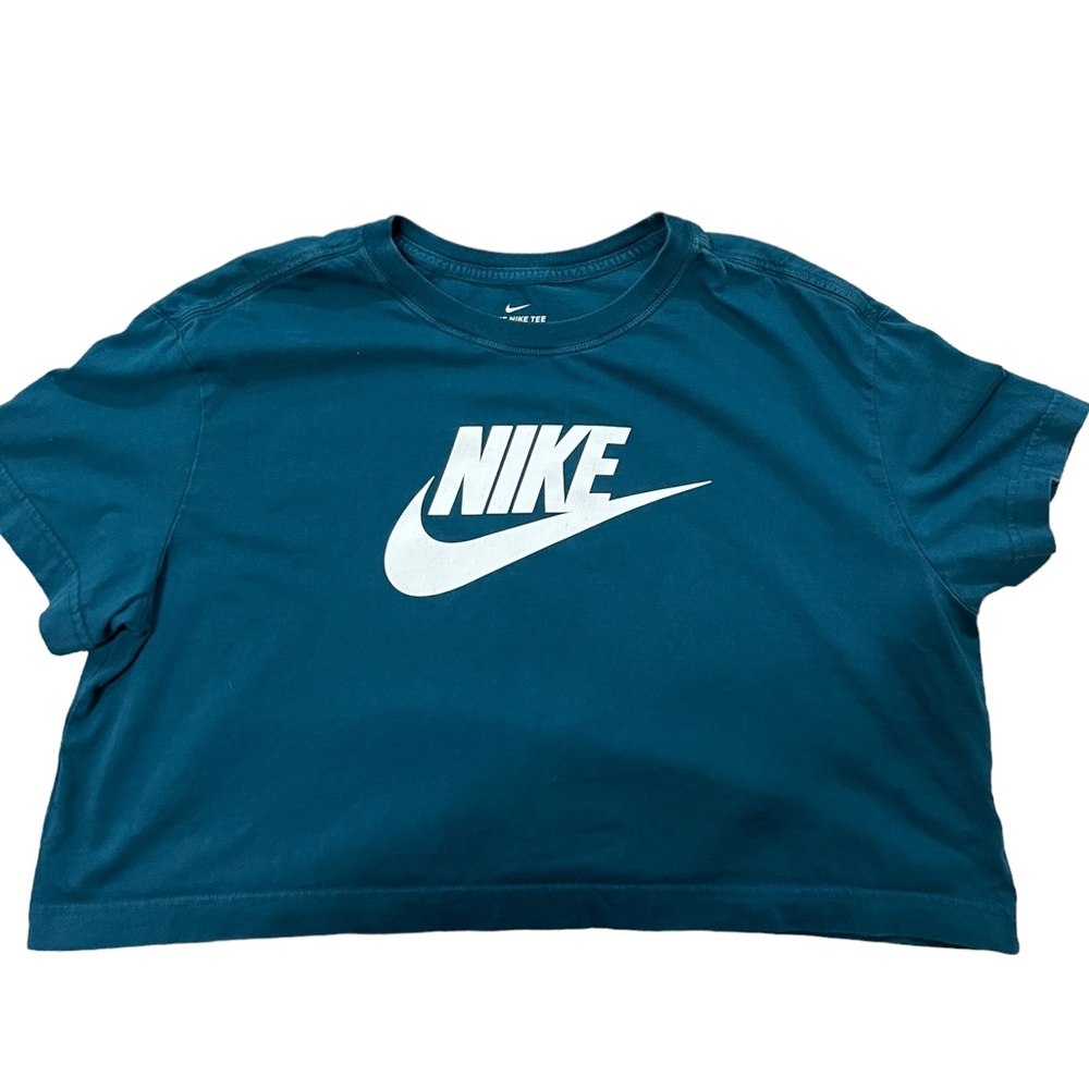 Nike Teal Crop Top